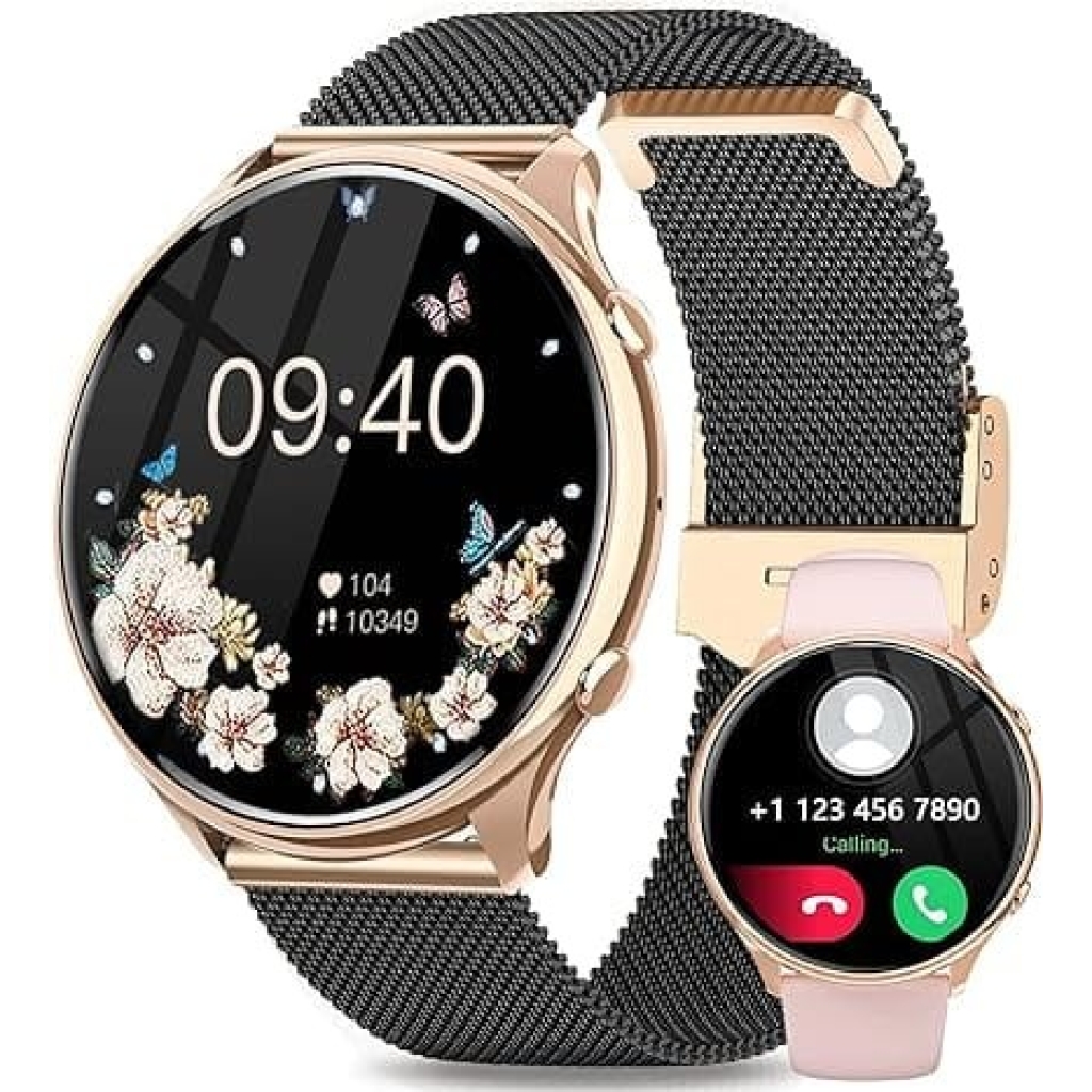Smartwatch Fitonme  G37 w kolorze czarno złotym