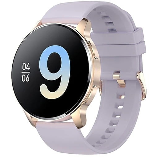 Smartwatch damski, Fitonme I50 , dwa paski biały fioletowy