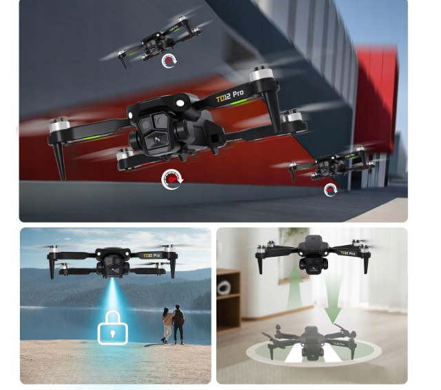 Dron Toladrone TD12 Mini RC Kamera HD WiFi Silniki Bezszczotkowe