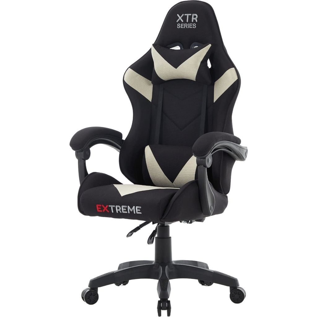 Fotel gamingowy EXTREME XTR Beige – ergonomiczny, stylowy i wygodny