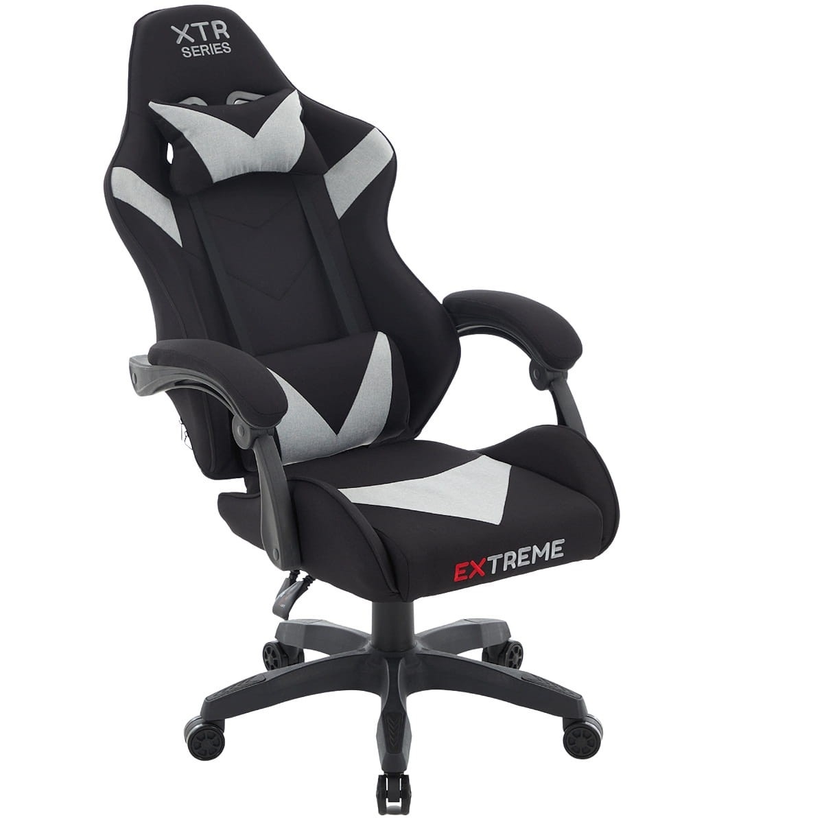 Fotel gamingowy EXTREME XTR Light Gray – ergonomiczny, wygodny, stylowy