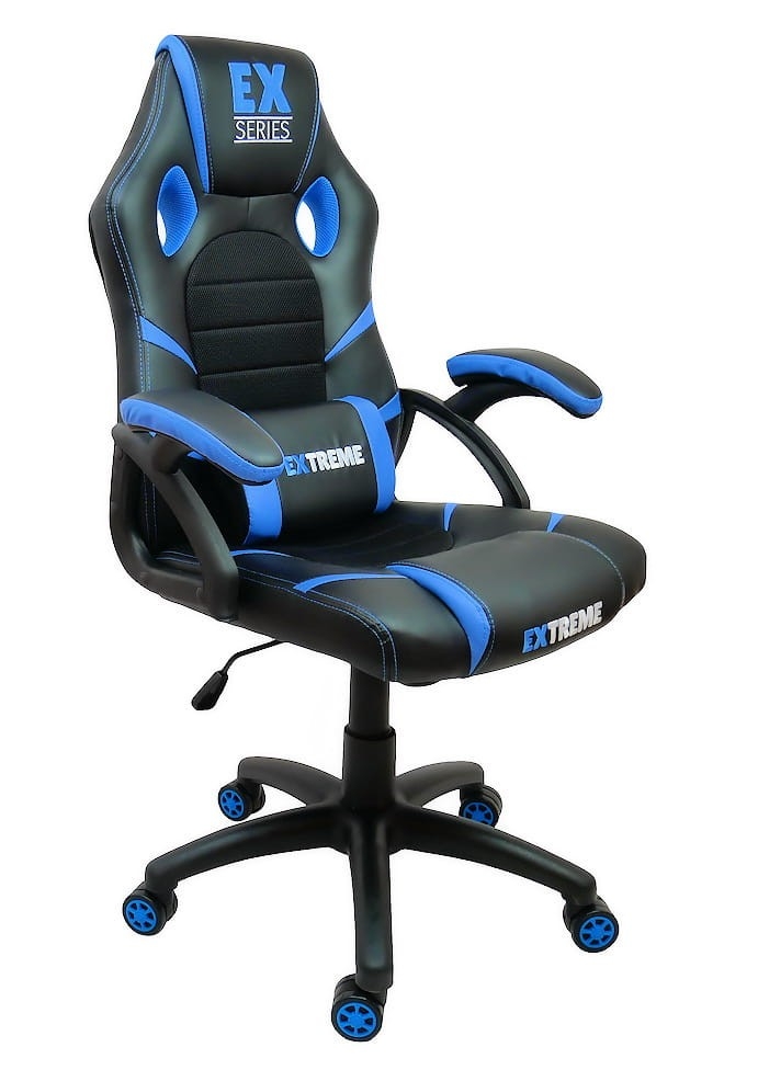 Fotel gamingowy EX Light Blue
