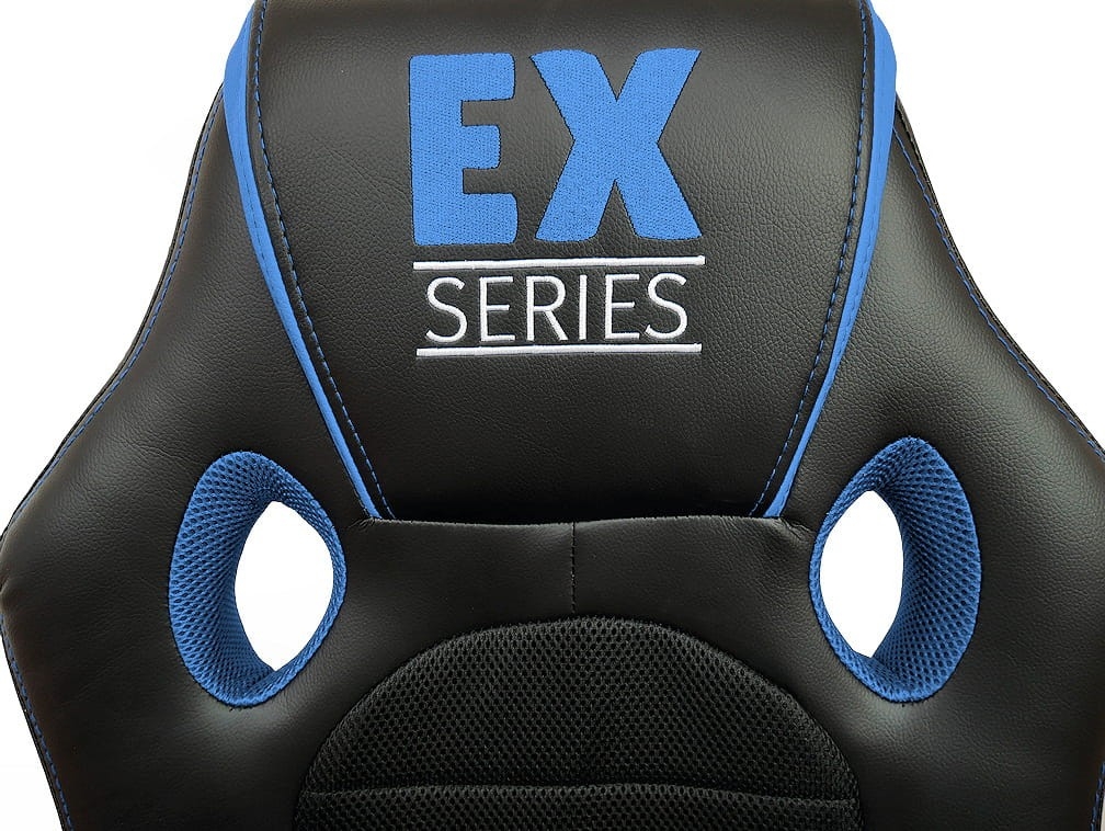Fotel gamingowy EX Light Blue
