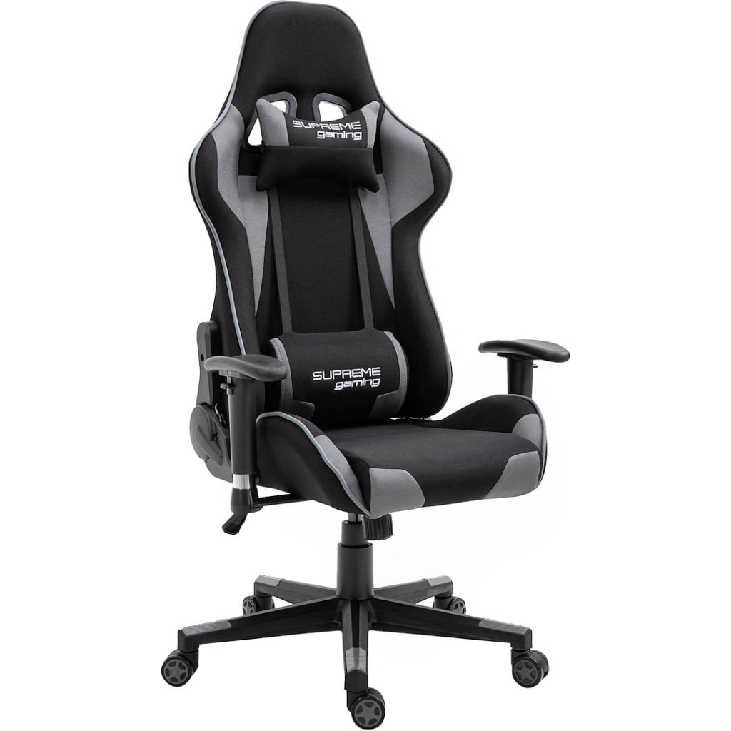 Fotel gamingowy PlayMaker Black/Gray