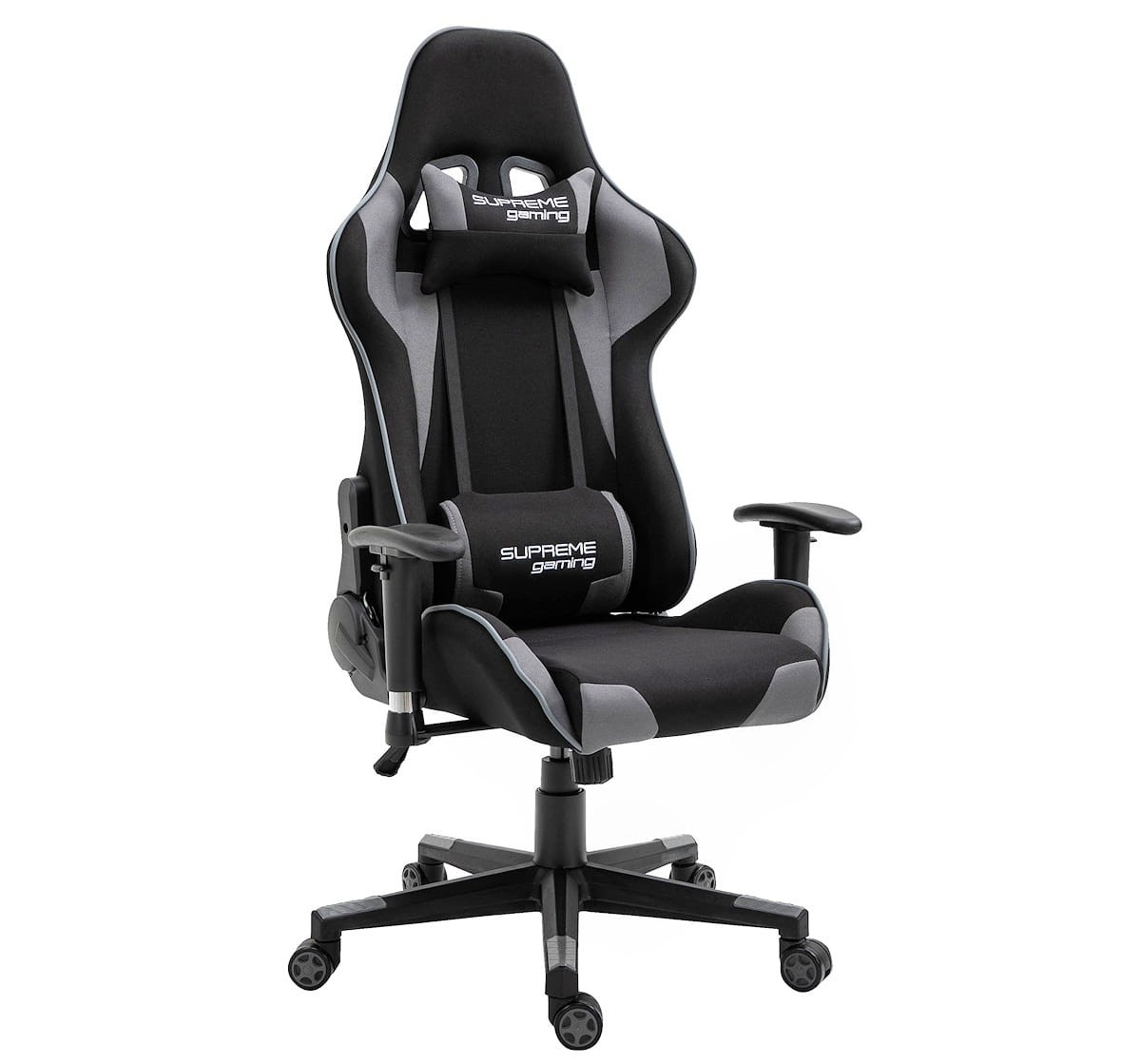 Fotel gamingowy PlayMaker Black/Gray