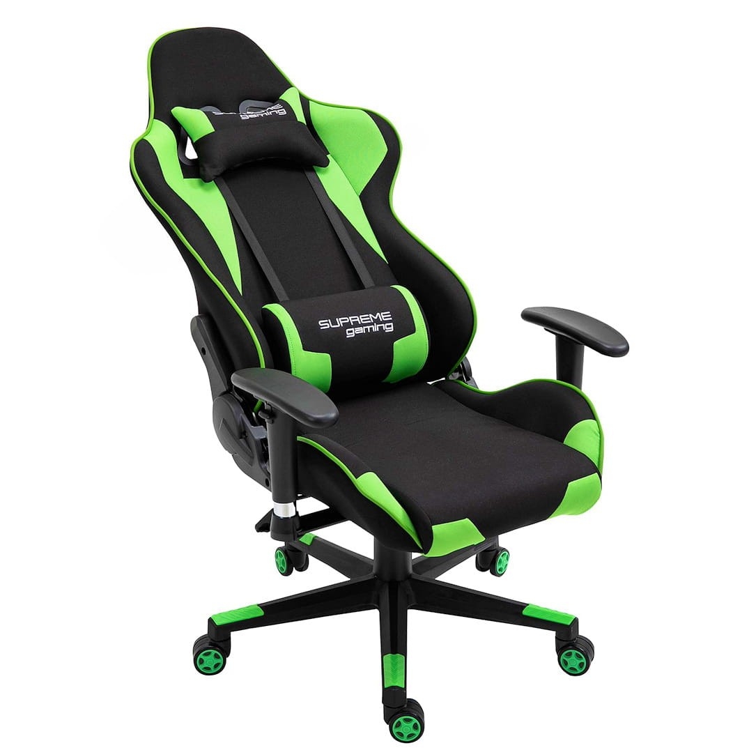 Fotel gamingowy EXTREME PlayMaker Black/Green