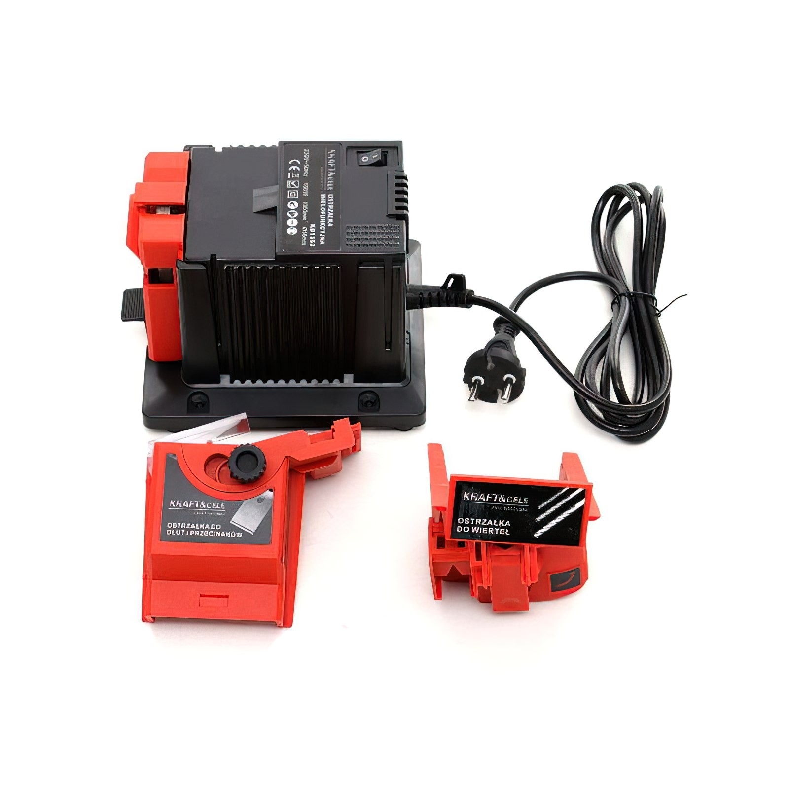 Ostrzałka Wielofunkcyjna Noży Nożyczek Wierteł Dłut 150W 230V Kraft&Dele