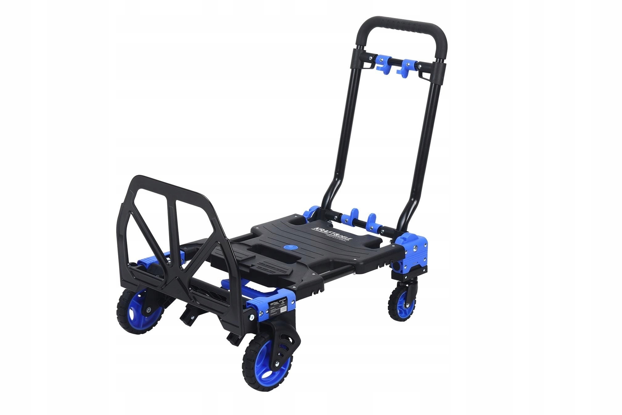 Wózek 2w1 Składany Platforma Transportowy Magazynowy 150 kg Kraft&Dele