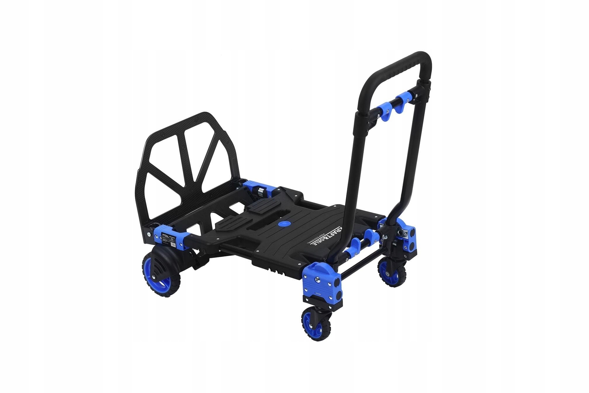 Wózek 2w1 Składany Platforma Transportowy Magazynowy 150 kg Kraft&Dele