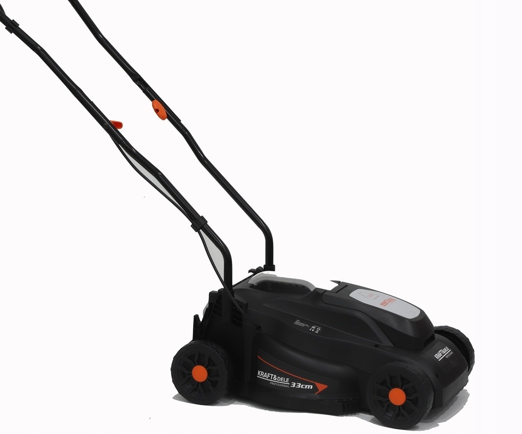 Kosiarka Akumulatorowa Elektryczna do Trawy 21V 4AH Kosz 32L Kraft&Dele