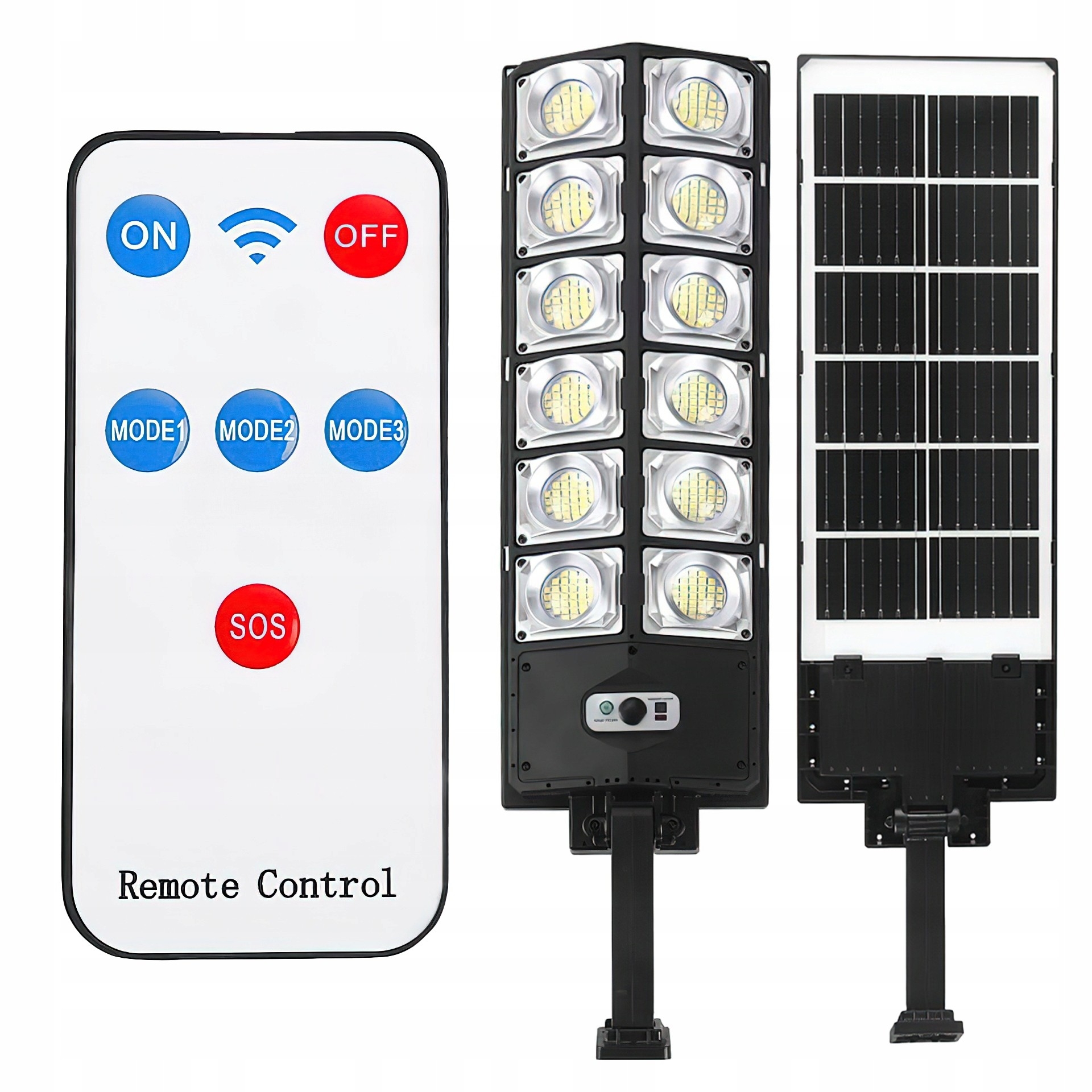 Lampa Uliczna Solarna z Pilotem Kraft&Dele 700W 80000lm IP65