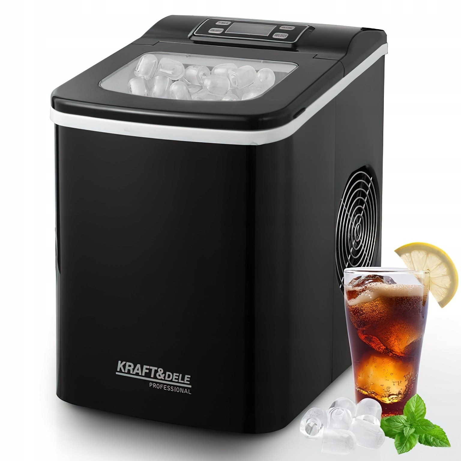 Kostkarka do Lodu 230V 110W 2L R600a Kraft&Dele