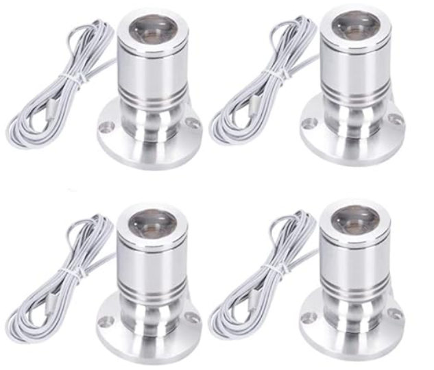 Lampy led do zabudowy, zestaw lamp led 4szt, reflektory led