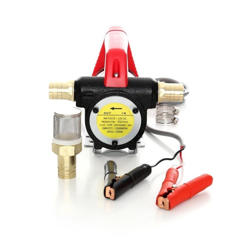 ELEKTRYCZNA POMPA DO SPUSZCZANIA WYMIANY ROPY OLEJU 12V 250W POMPKA KD1168