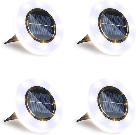 Solarna lampa podłogowa, ogrodowa, do użytku zewnętrznego.