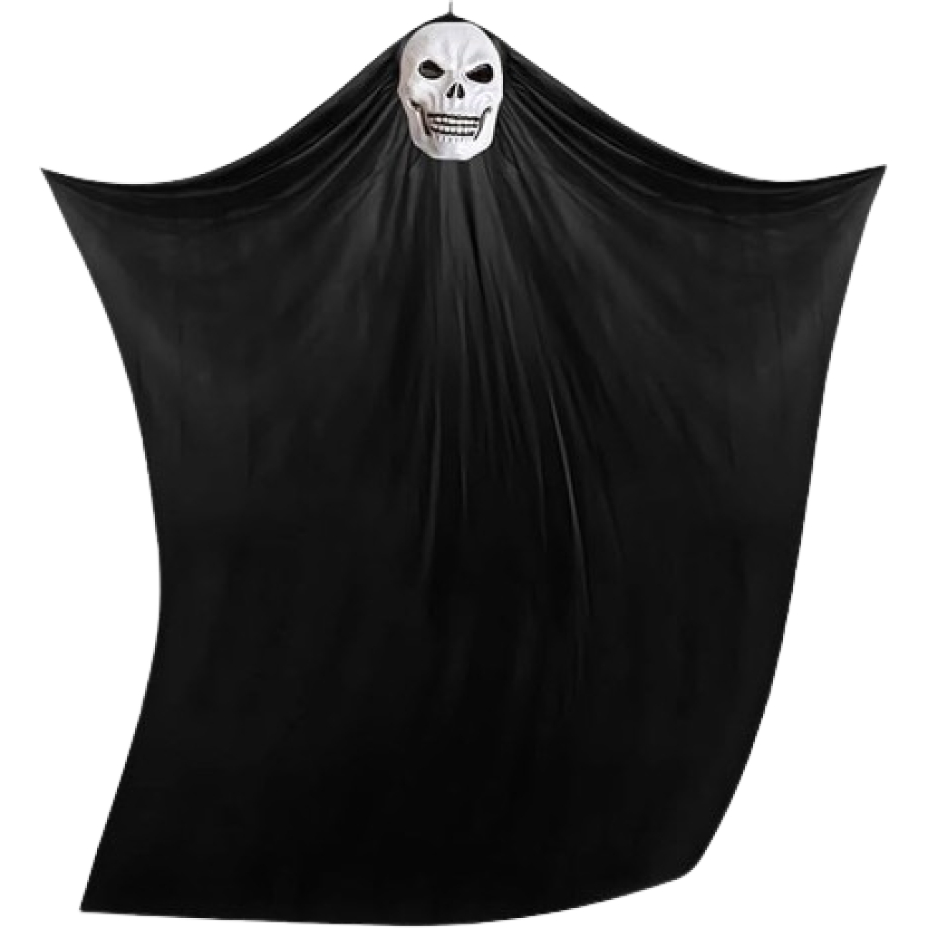 Dekoracja na halloween, wiszące duchy, podświetlane