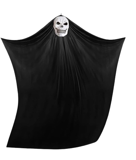 Dekoracja na halloween, wiszące duchy, podświetlane