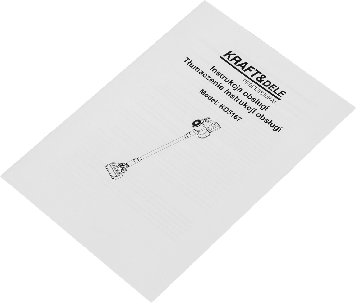 ODKURZACZ PIONOWY 25,2V 2500mAh KD5167