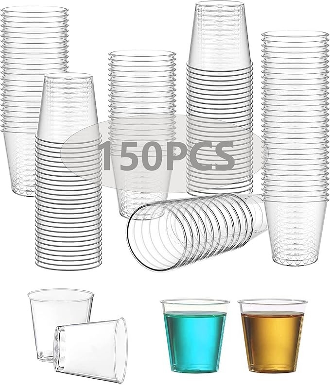 plastikowe kieliszki, kieliszki do shotów, kubki imprezowe,