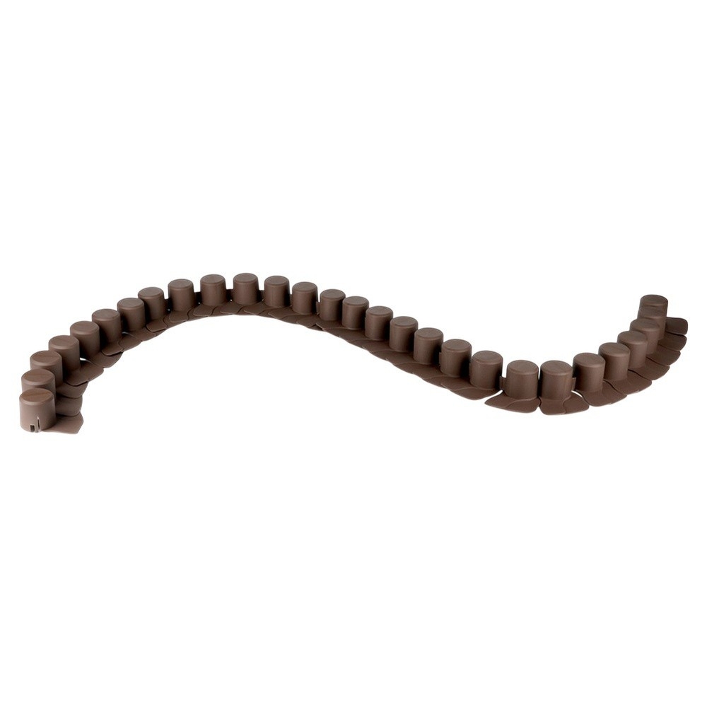 Palisada ogrodowa brązowa 55 cm 8 szt.