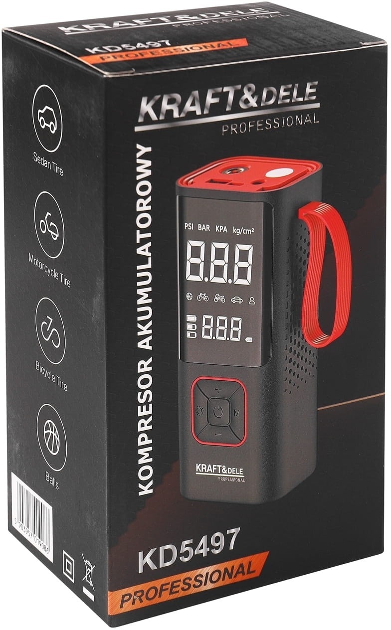 KOMPRESOR AKUMULATOROWY 85W 7800mAh KD5497