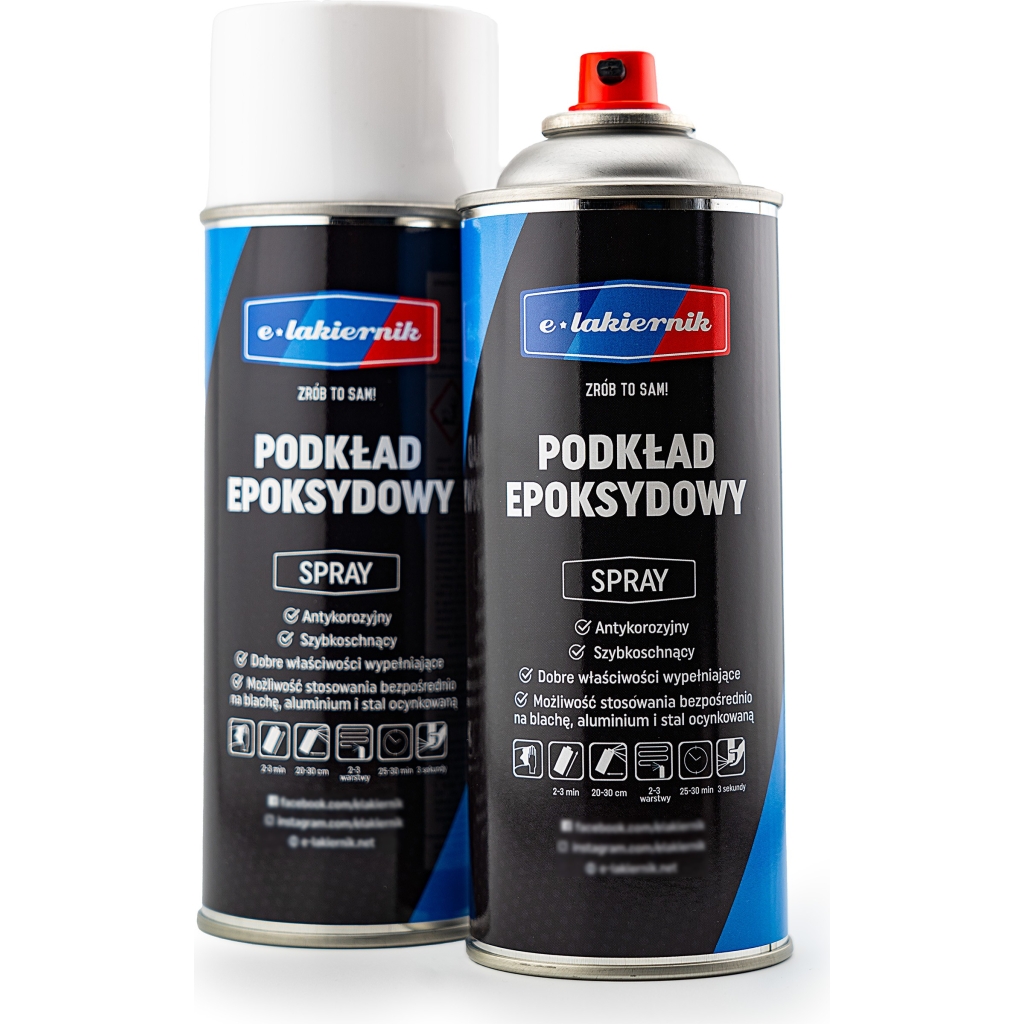 Podkład Epoksydowy Antykorozyjny Spray Epoxy 400ml e-lakiernik