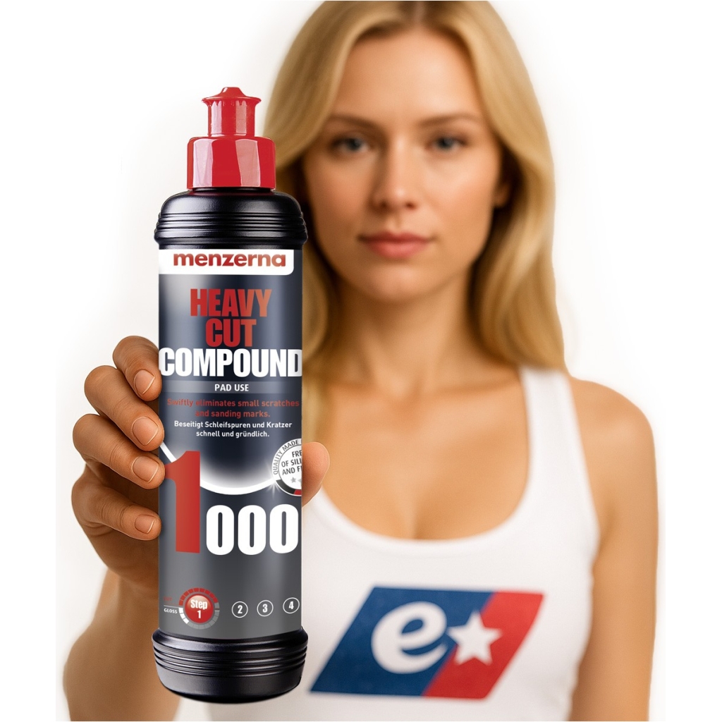 Pasta Polerska Menzerna do Lakieru HCC 1000 Mocno Ścierna Agresywna 250ml