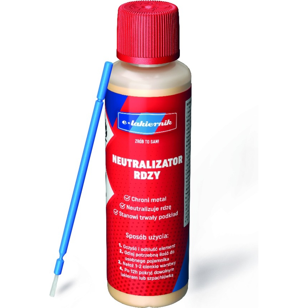 Neutralizator Rdzy Odrdzewiacz Podkład Epoksydowy + Aplikator 50ml