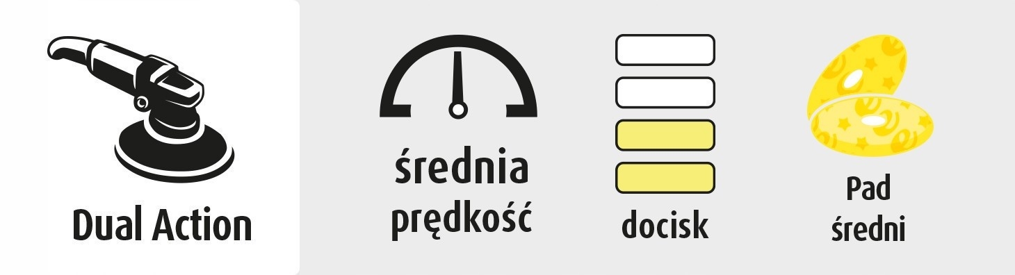 Pasta Polerska do Lakieru Menzerna MCP 2500 Pad Polerski Średni E-lakiernik