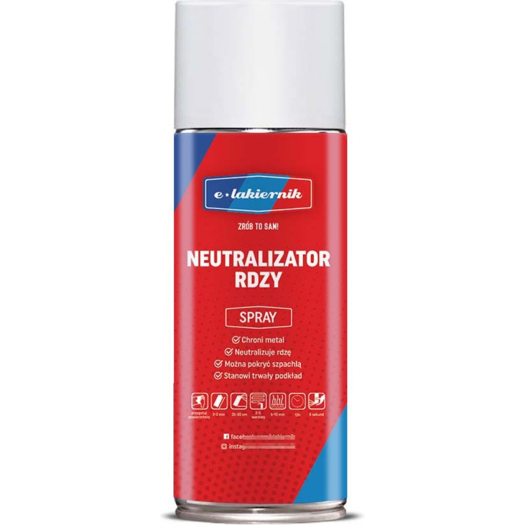 Neutralizator Rdzy Spray Odrdzewiacz Epoksydowy 200ml e-lakiernik