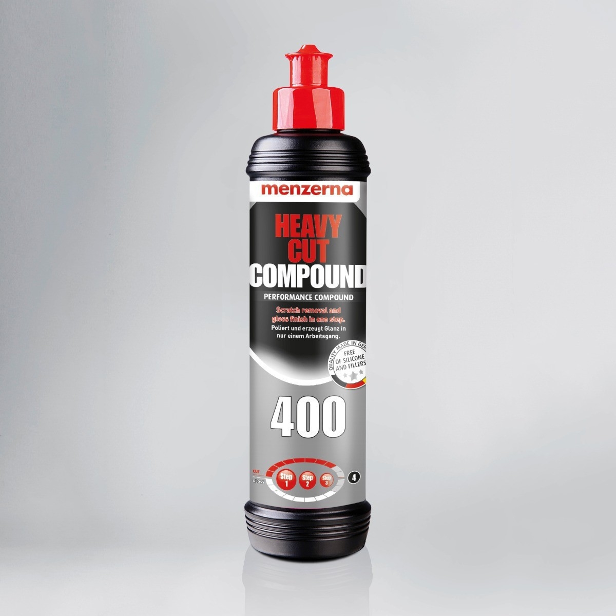 Pasta Polerska Menzerna do Lakieru HCC 400 One Step Korekta Rys 250ml