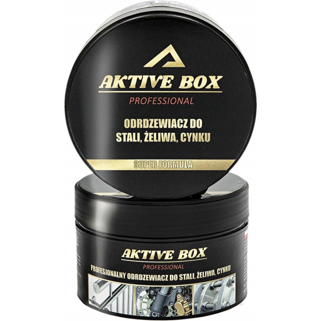 Odrdzewiacz neutralizator rdzy - Preparat do usuwania rdzy z metalu stali i żeliwa antykorozyjny Aktive Box 200ml