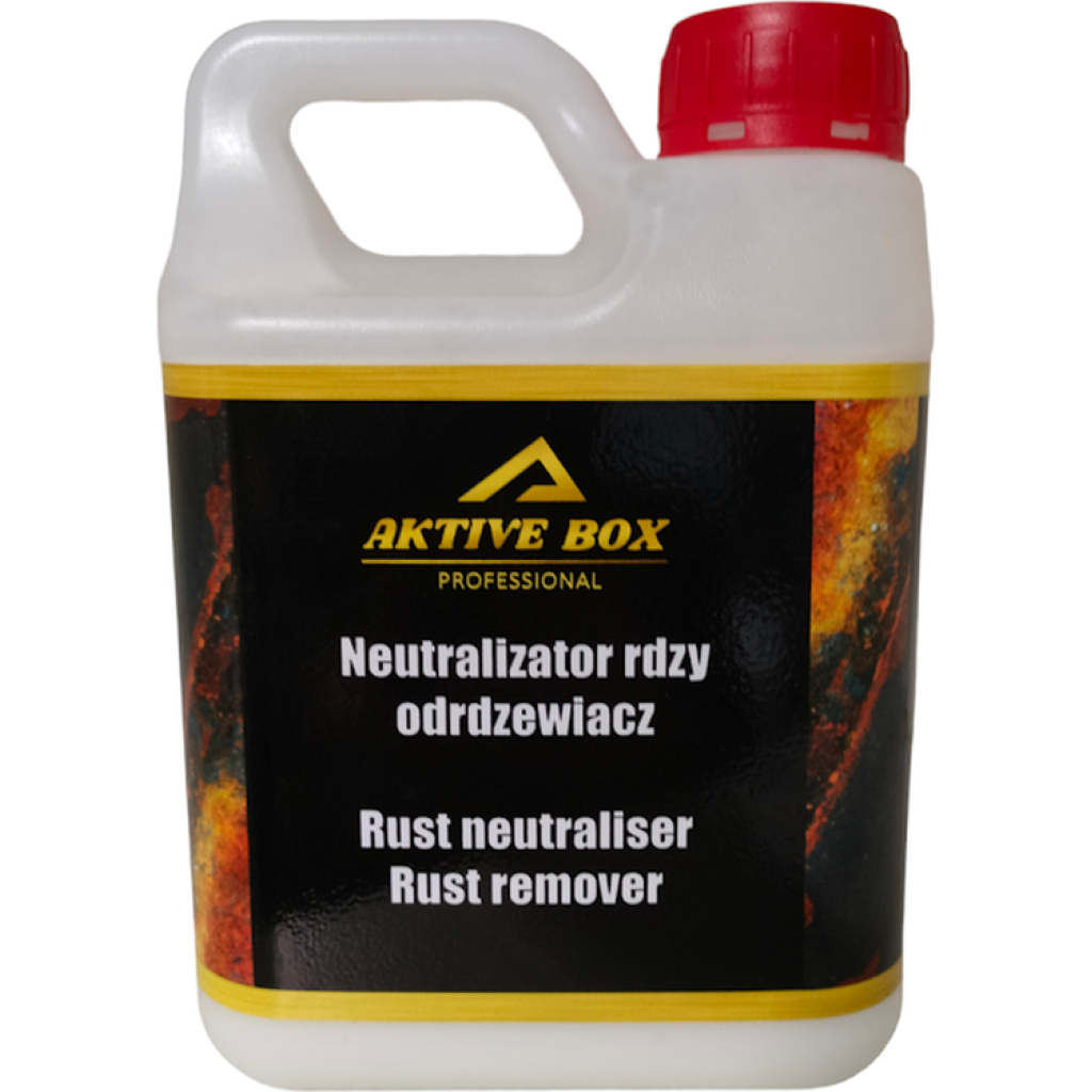 NEUTRALIZATOR RDZY 1 litr neutralizator odrdzewiacz AKTIVE BOX AB1201