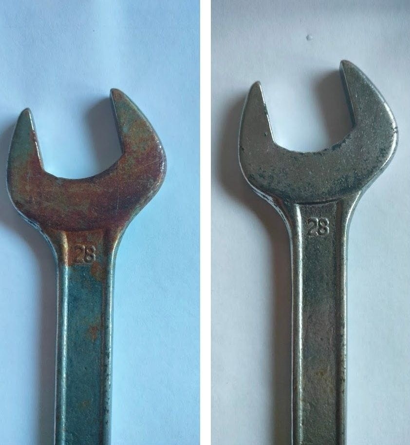 Odrdzewiacz profesjonalny stal żeliwo metal 1litr AKTIVE BOX AB1202