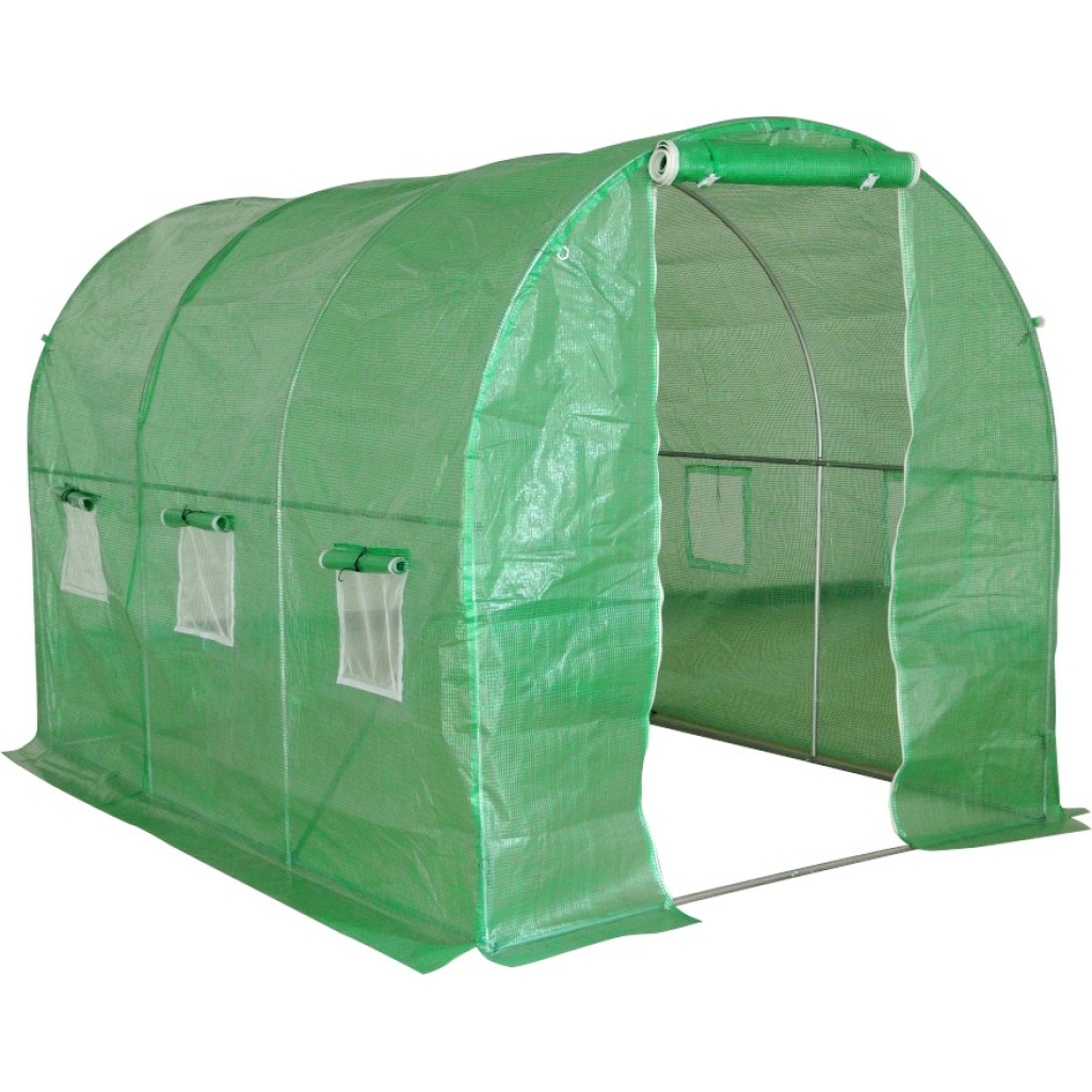 TUNEL OGRODOWY FOLIOWY 3x2x2m ZIELONY