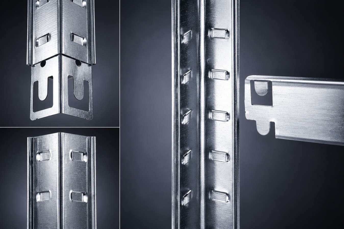 Mocny Regał Magazynowy Metalowy 875kg 5 Półek Garażowy 180x90x40