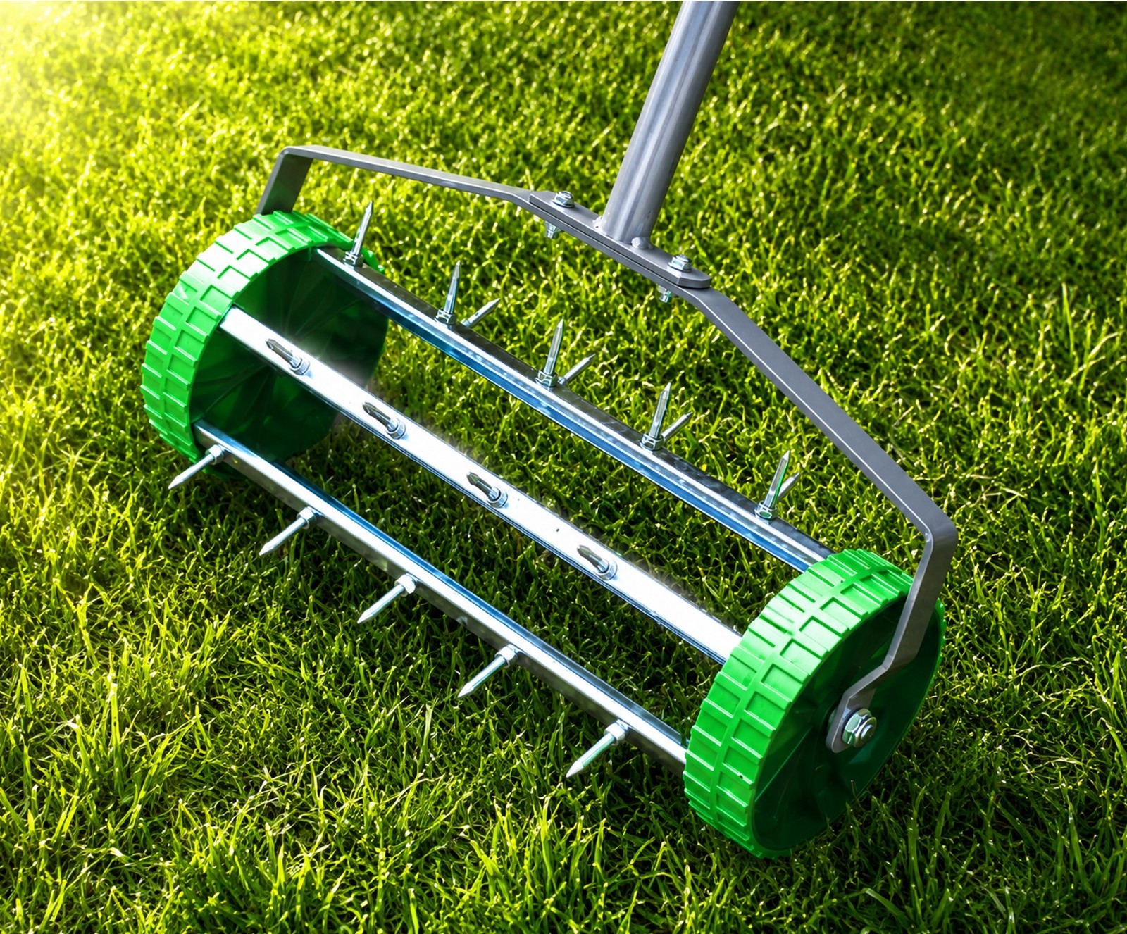 Aerator Ogrodowy do Napowietrzania Trawnika 42 cm