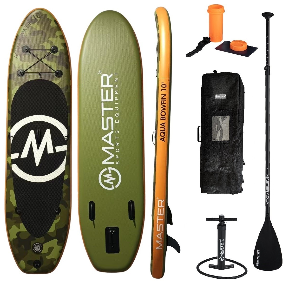 Paddleboard MASTER Aqua Bowfin 10' deska SUP dla początkujących i zaawansowanych