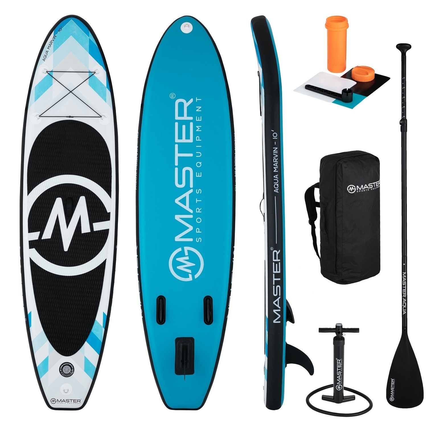 Paddleboard SUP MASTER Aqua Marvin 300 cm Deska Pompa Wiosło