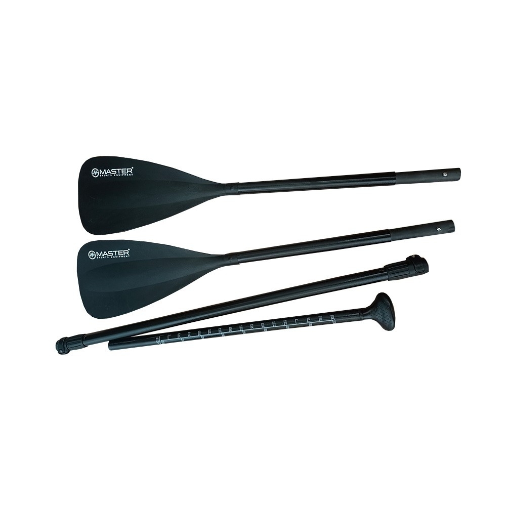 Wiosło teleskopowe MASTER Dual Fiber do SUP i kajaka, dwustronne