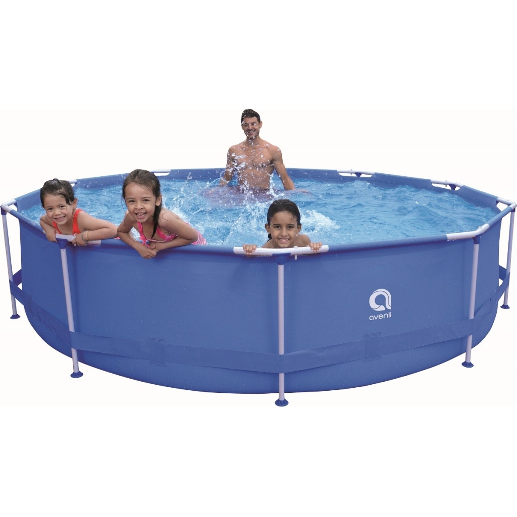 Basen Ogrodowy Sirocco Blue 360x76 cm Stelażowy Pompa Filtr GRATIS