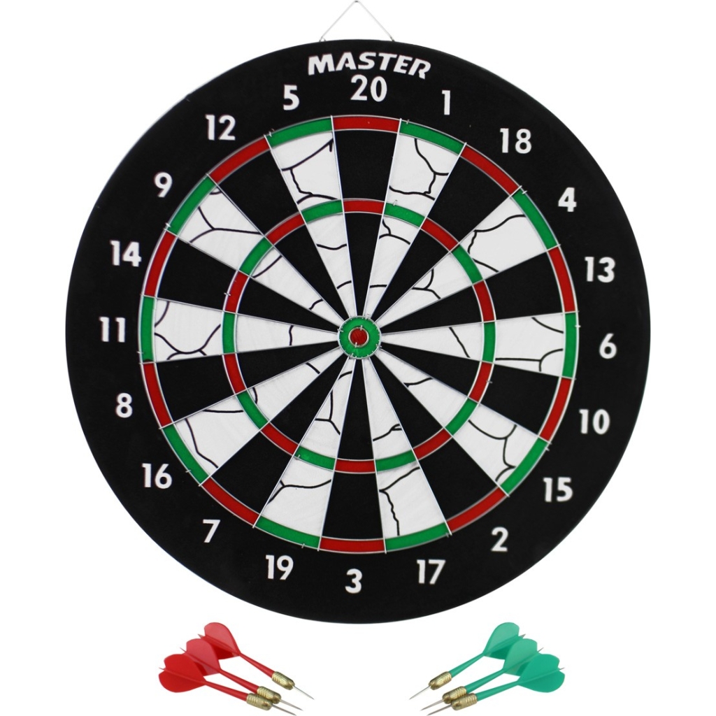 Tarcza do darta papierowa MASTER Flocking 37 cm - dwustronna