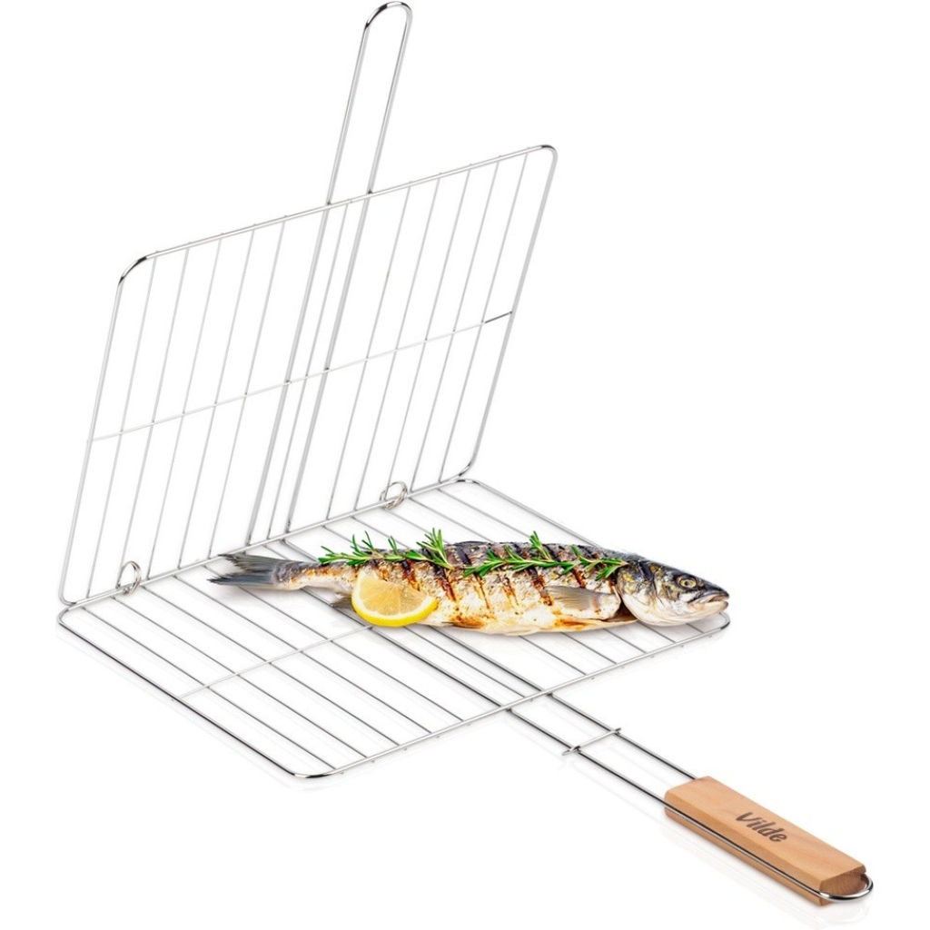 Ruszt do grillowania metalowy 33x29 cm