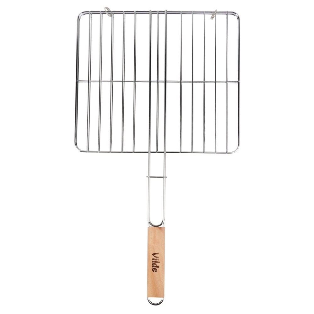 Ruszt do grillowania metalowy 33x29 cm