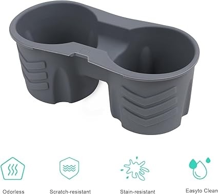 Wkład antypoślizgowy do uchwytu na kubek, Cup Holder silikonowy do Tesla i inne