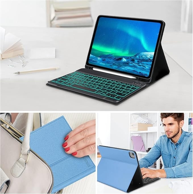 Etui z klawiaturą dla iPad Pro 11, iPad Air 10,9", 5/4 generacja