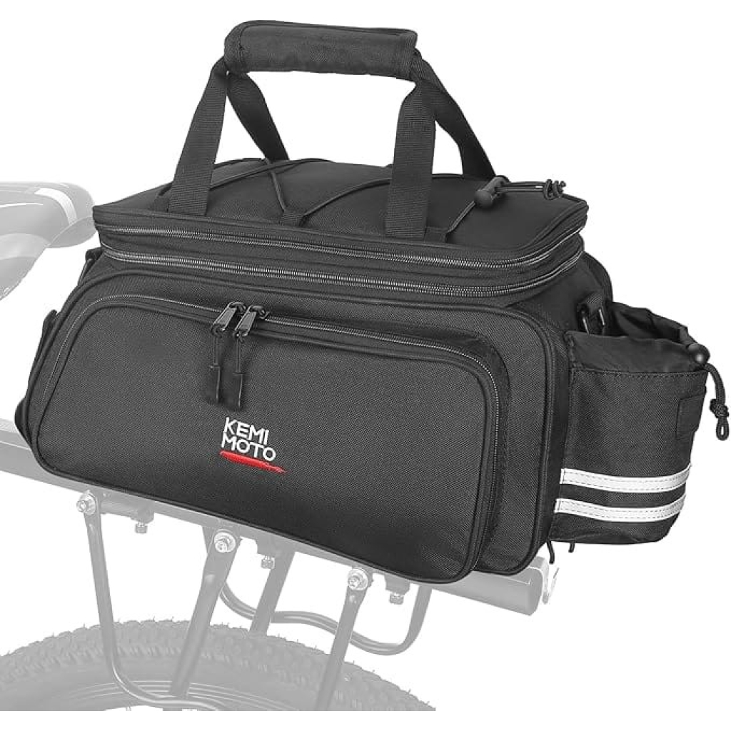 Torba rowerowa 20l, torba na bagażnik rowerowy, wodoodporna torba rowerowa