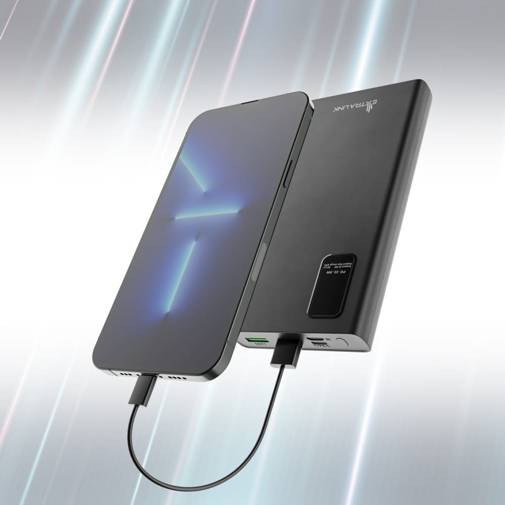 Powerbank Extralink EPB-067B 10000 mAh – Szybkie Ładowanie 22.5W