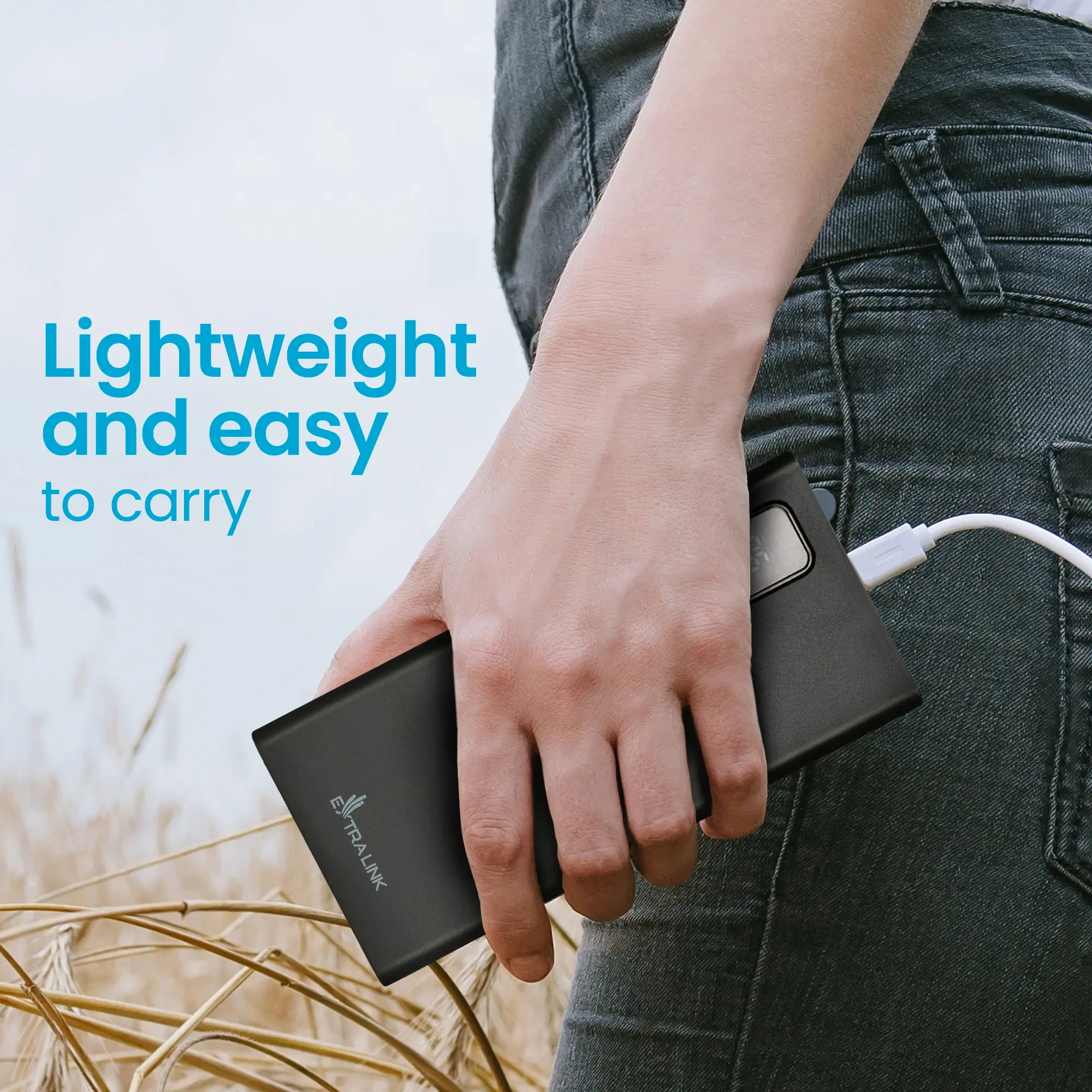 Powerbank Extralink EPB-067B 10000 mAh – Szybkie Ładowanie 22.5W