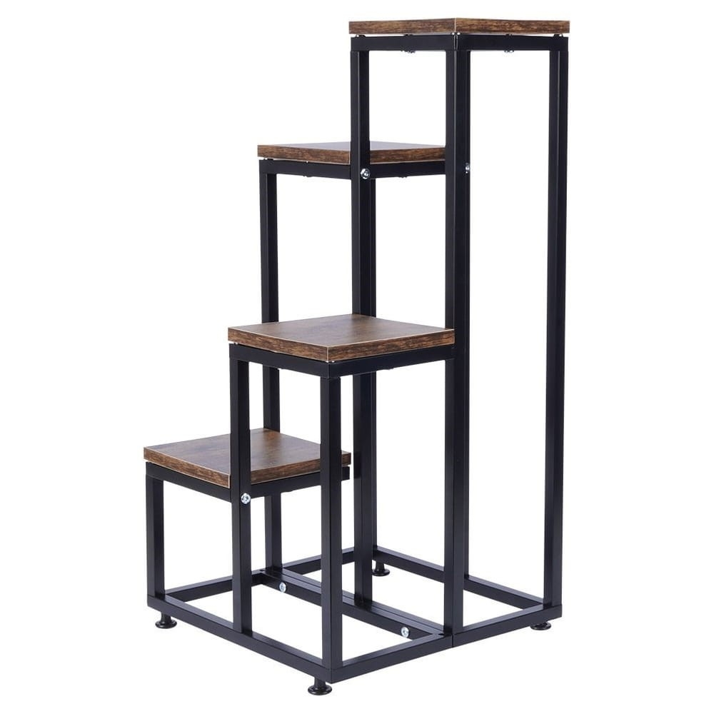 Kwietnik metalowy 4-poziomowy 69 cm